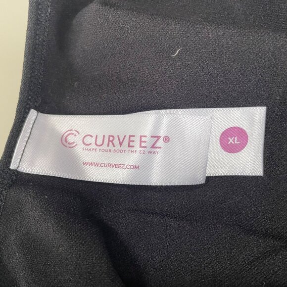 Curveez® Incredibly Shaping Cami Shapewear Black Sz XL  CUR3501 - Picture 8 of 9